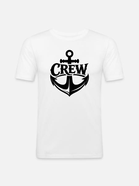 Ship's crew - Men's Slim Fit T-Shirt - white