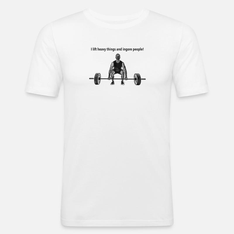 Vectorization_36 - Männer Slim Fit T-Shirt - Weiß