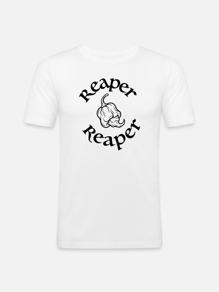 Carolina Reaper - Men's Slim Fit T-Shirt - white