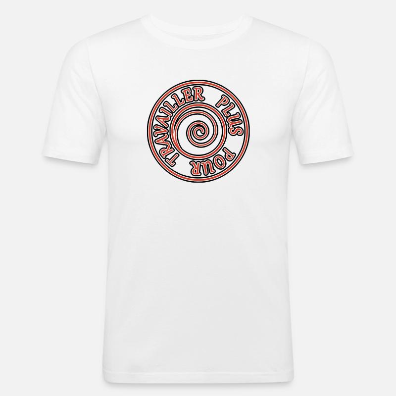 Wertarbeit - Männer Slim Fit T-Shirt - Weiß