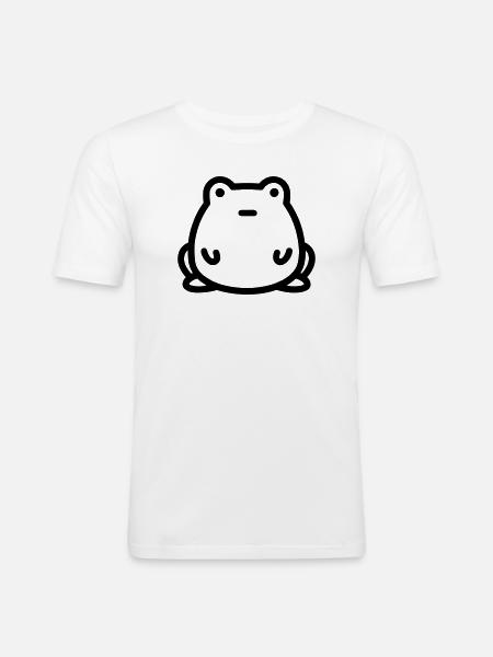 frog - Men's Slim Fit T-Shirt - white