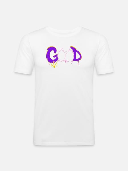 Bon - T-shirt près du corps Homme - blanc