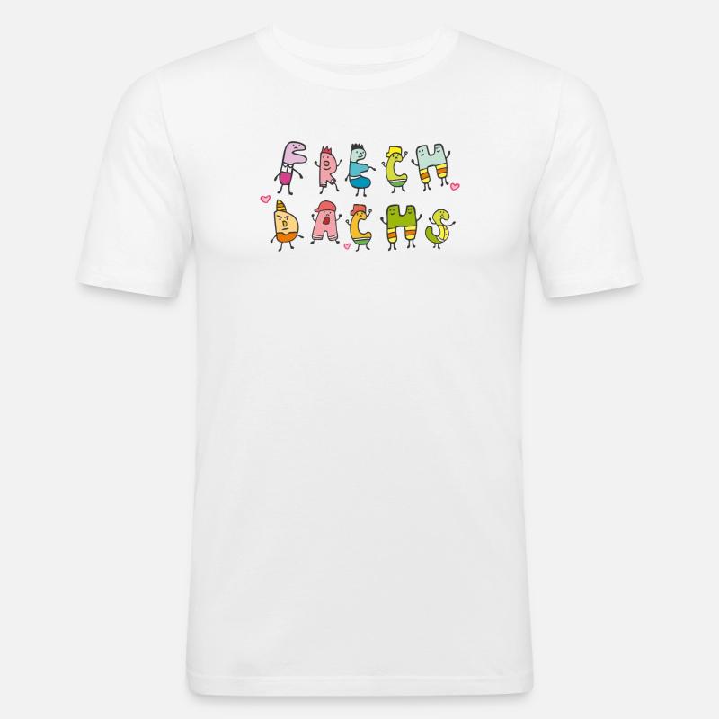 Rascal - Men's Slim Fit T-Shirt - white