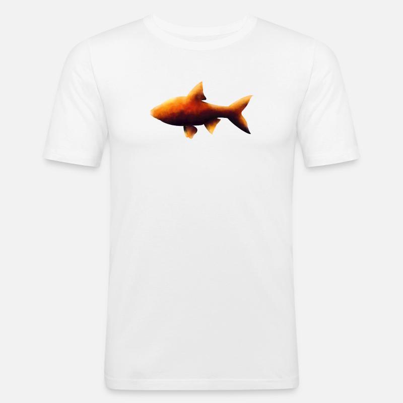Roach - Men's Slim Fit T-Shirt - white
