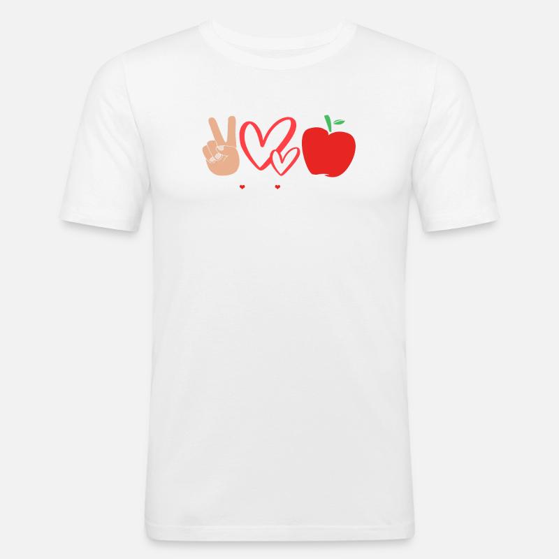 Lærerassistent Paraprofessionel Paraeducator - Herre Slim Fit T-Shirt - hvid