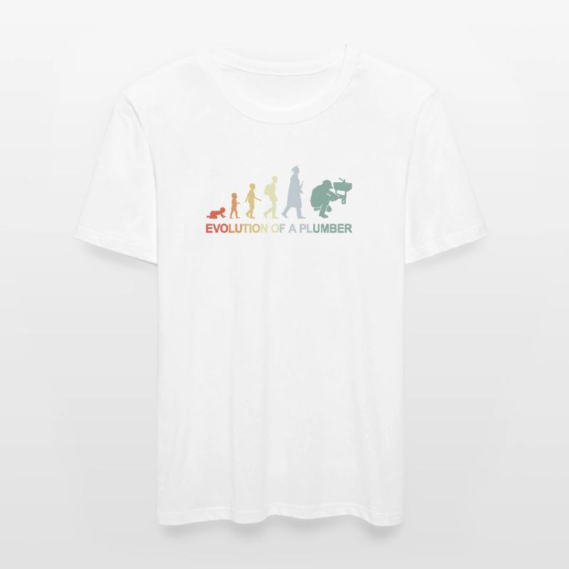 Plumber Evolution Men's Slim Fit T-Shirt