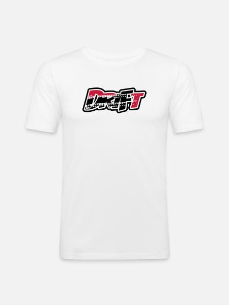 Drift Motorsport - Men's Slim Fit T-Shirt - white