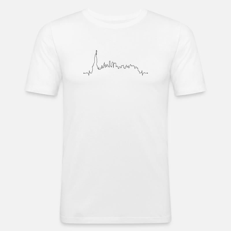 design_missing_request - Männer Slim Fit T-Shirt - Weiß