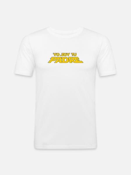 I am your father - Men's Slim Fit T-Shirt - white
