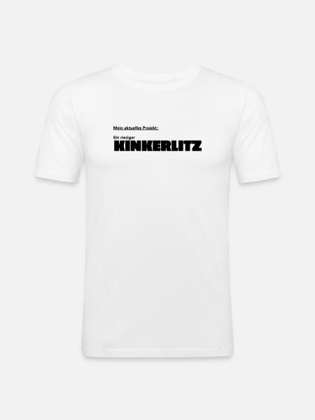 Kinkerlitz - Men's Slim Fit T-Shirt - white