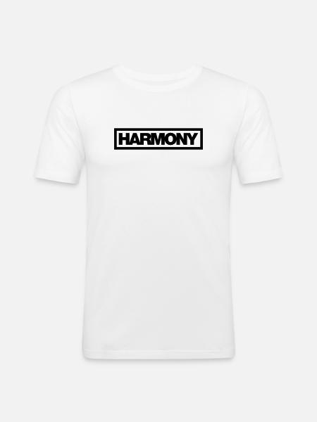 Typo HARMONY Contour 1C - Men's Slim Fit T-Shirt - white