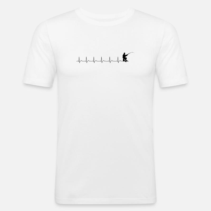 Bitte laden Sie das Designbild hoch - Männer Slim Fit T-Shirt - Weiß