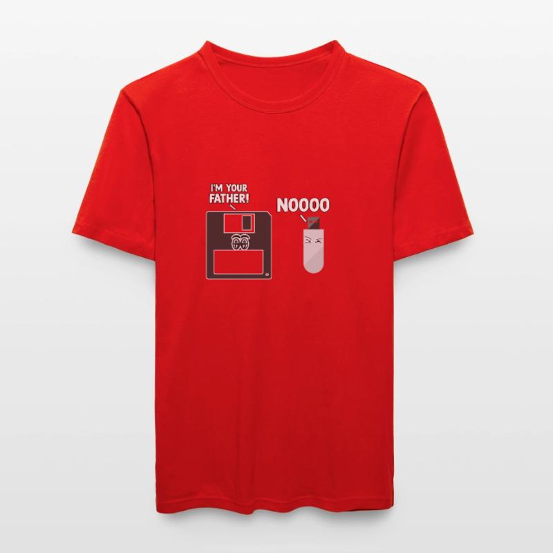 IT expert computer scientist oufit for programmer Men's Slim Fit T-Shirt