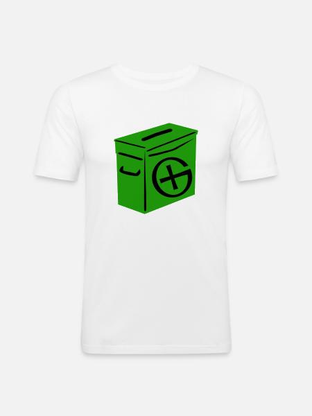 Geocaching: Ammo Can - Men's Slim Fit T-Shirt - white