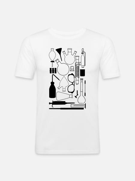 Laboratory equipment - Men's Slim Fit T-Shirt - white