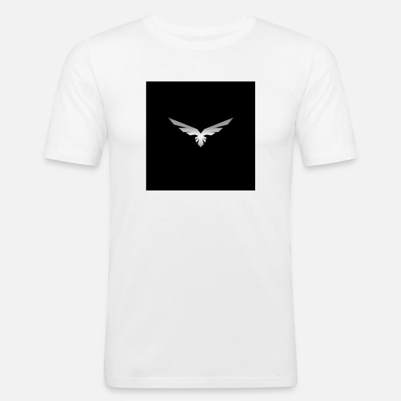 A8BF3560 83EE 49C9 A30E 15AF2A76CF7F - Männer Slim Fit T-Shirt - Weiß