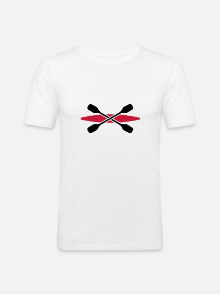 kayak - Men's Slim Fit T-Shirt - white