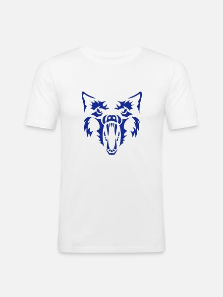 wolf werewolf werewolf 3 - Men's Slim Fit T-Shirt -