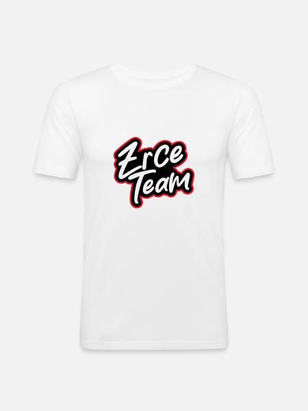 Zrce Team - Männer Slim Fit T-Shirt - Weiß