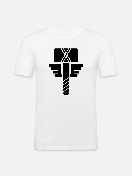 Thor - T-shirt près du corps Homme - blanc