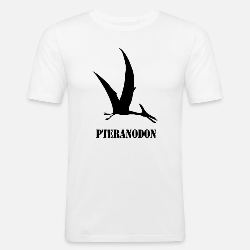 pteranodon - Men's Slim Fit T-Shirt - white