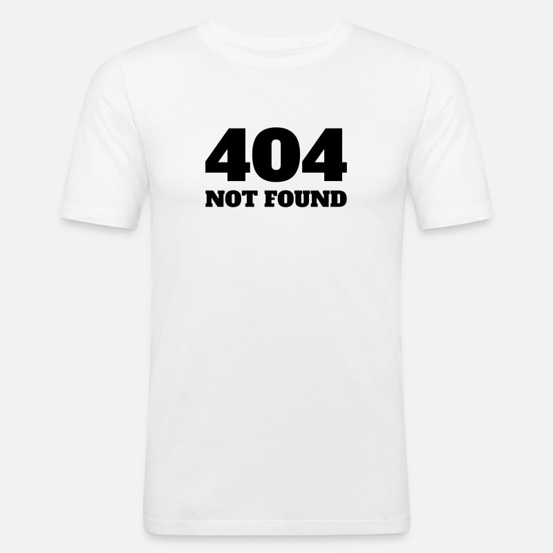 Entwickler / Informatiker / Programmierer / - Männer Slim Fit T-Shirt - Weiß