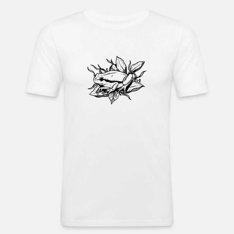 FROG - Männer Slim Fit T-Shirt - Weiß