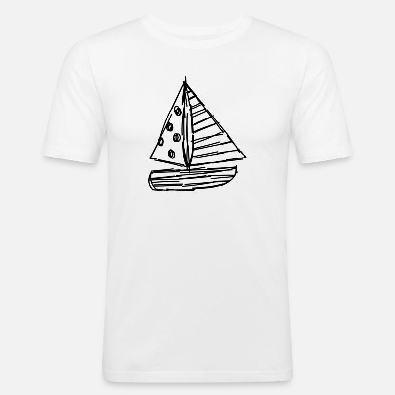 VACANCES. BONNES VACANCES. MAÎTRESSE. MAÎTRE. PROF - T-shirt près du corps Homme - blanc