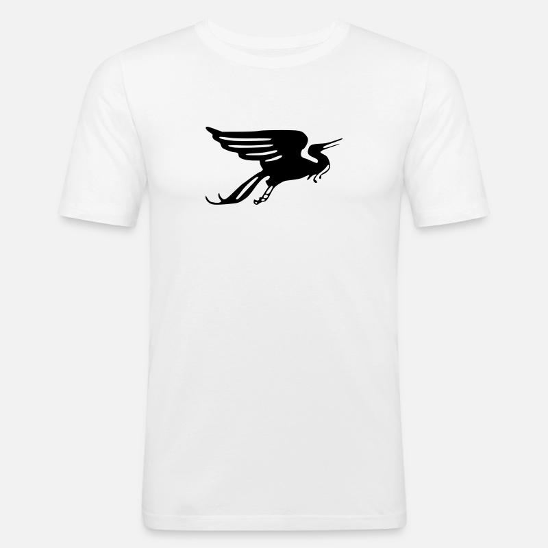Wandervogel - T-shirt près du corps Homme - blanc