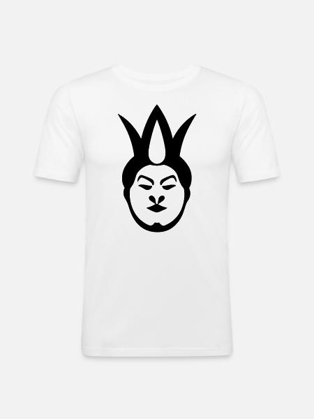 Clown - Männer Slim Fit T-Shirt - Weiß