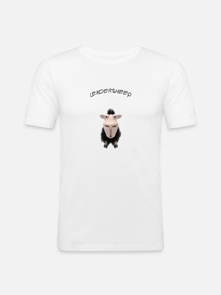 leadersheep - Men's Slim Fit T-Shirt - white