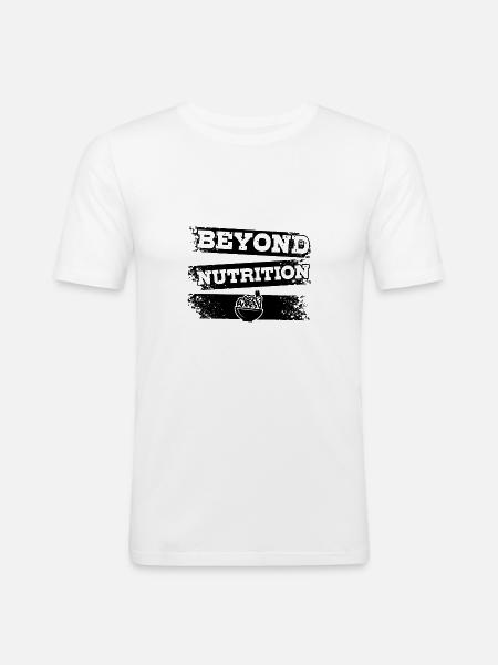 Durabilité Sain - T-shirt près du corps Homme - blanc