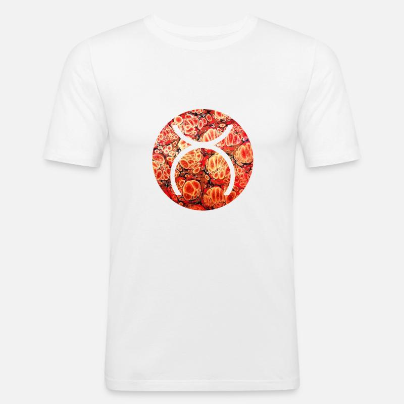 cernunnos pan e 222 - Männer Slim Fit T-Shirt - Weiß