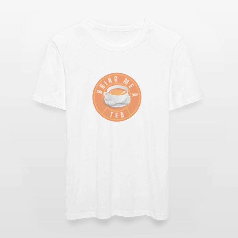 Bring Me A Tea (Tee, Teetrinker, Teefan) Männer Slim Fit T-Shirt