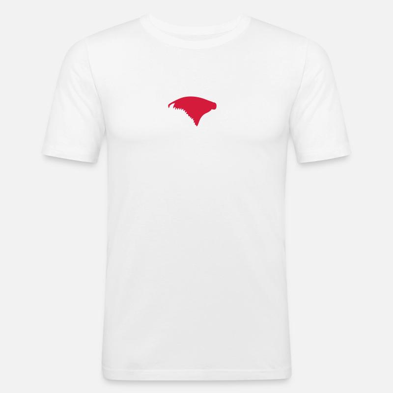 Weihnachtsmann - Männer Slim Fit T-Shirt - Weiß
