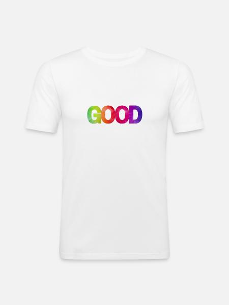 Good - Men's Slim Fit T-Shirt - white