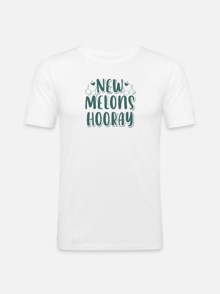 New Boobs Surgery Recovery Congratulation - Men's Slim Fit T-Shirt - white