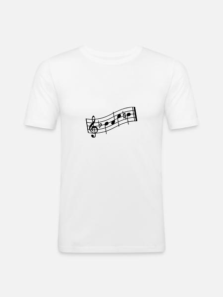 bach - Männer Slim Fit T-Shirt - 