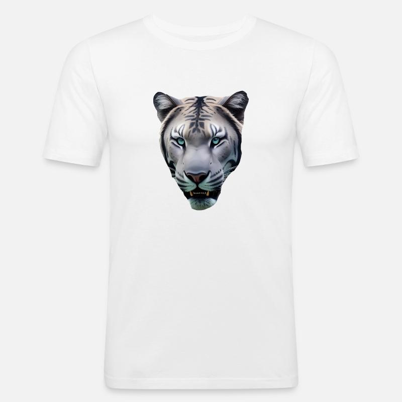 versprechen - Männer Slim Fit T-Shirt - Weiß