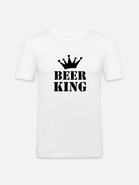 beer_king - Männer Slim Fit T-Shirt - 