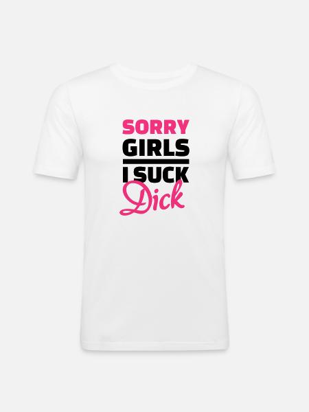 Schwul - Männer Slim Fit T-Shirt - Weiß