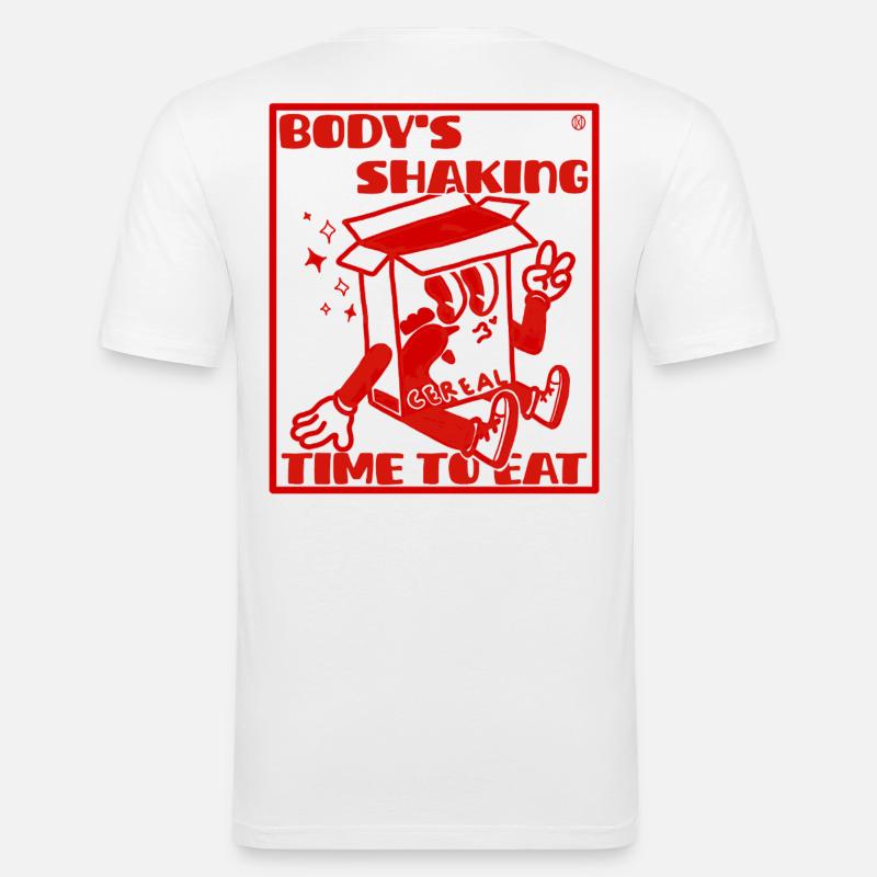 Hyperfixation ADHD problem - Men's Slim Fit T-Shirt - white