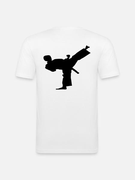 karatkid - Men's Slim Fit T-Shirt - white