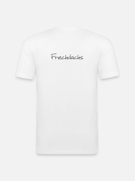 Frechdachs Kind Kleinkind frech Geschenk - Männer Slim Fit T-Shirt - Weiß