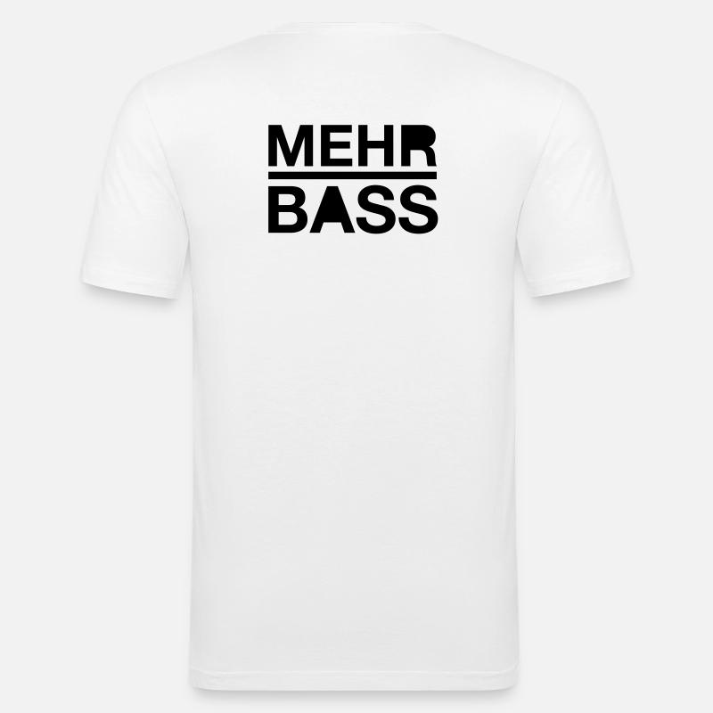 Plus basse - T-shirt près du corps Homme - blanc