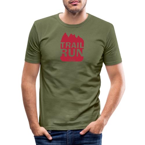 Trail Run - Männer Slim Fit T-Shirt