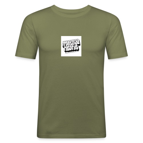 newfrontzidelogo - Herre Slim Fit T-Shirt