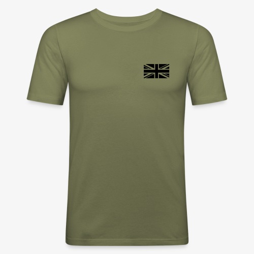 Union Jack - UK Great Britain Tactical Flag - Slim Fit T-shirt herr