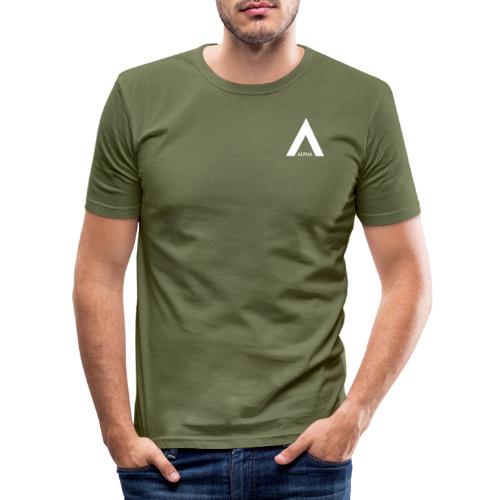 alpha_logo.eps - Slim Fit T-shirt herr