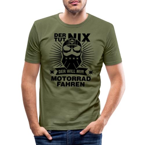 Star Rider Motorrad Motiv - Männer Slim Fit T-Shirt